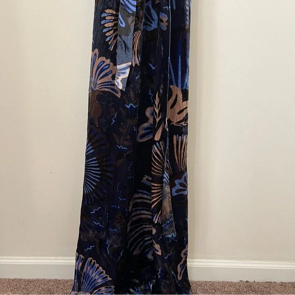 Farm Rio x Anthropologie Velvet Halter Jumpsuit - Picture 7 of 11